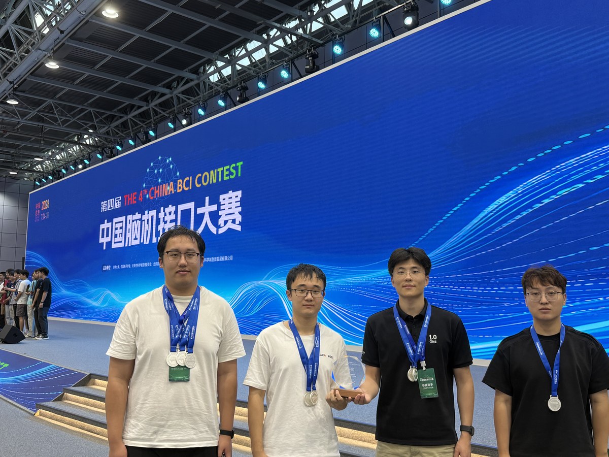 中国脑机接口大赛合影